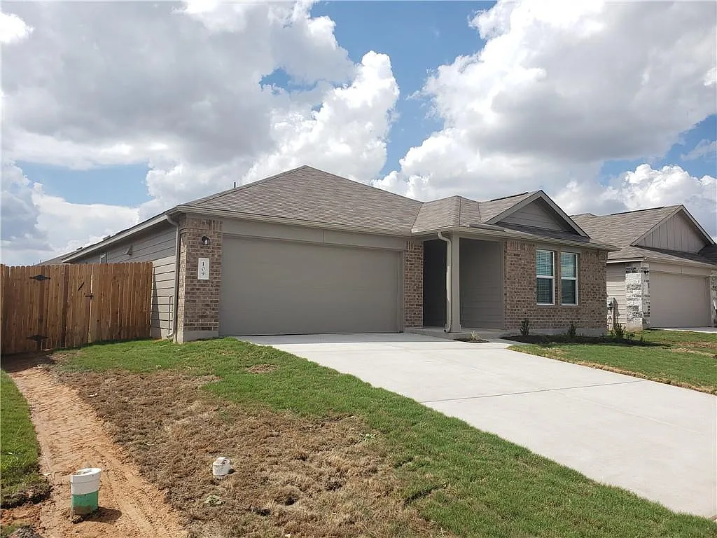 Front view of 109 Red Buckeye ST, Hutto TX 78634