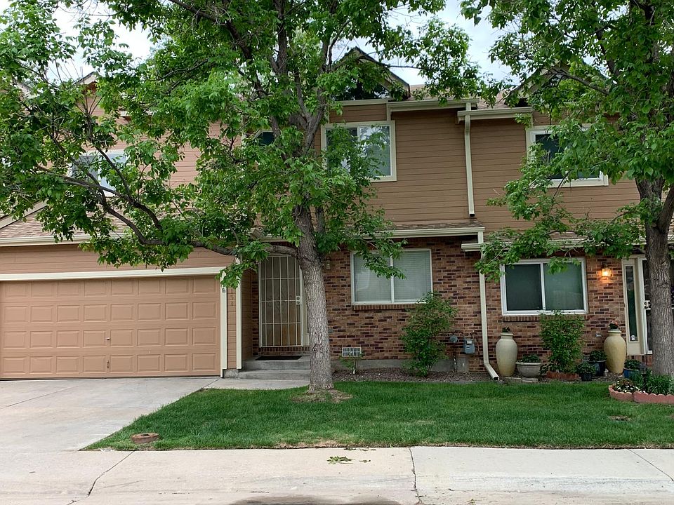 front of the townhome