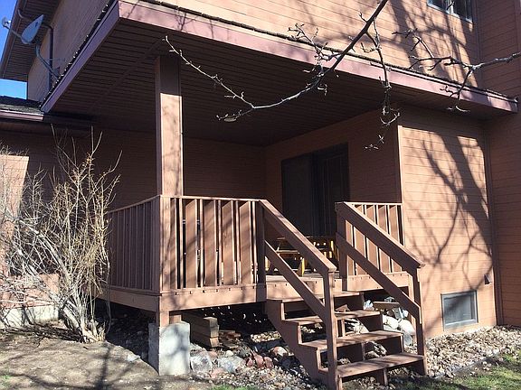 Covered deck off family room