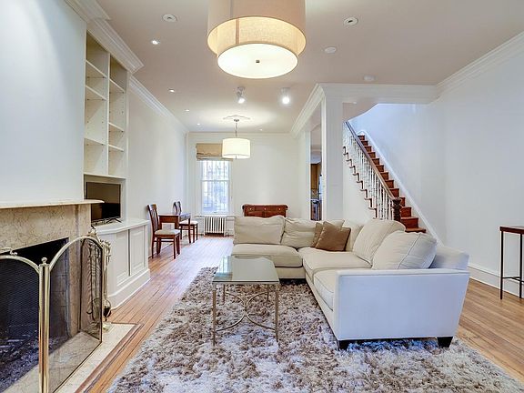 main floor living and dining