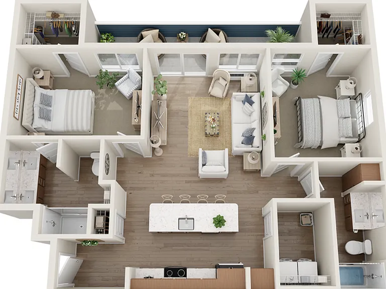 2 Bedroom 2 Bathroom 2 Bedroom 2 Bathroom