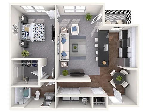 Floor plan The 820