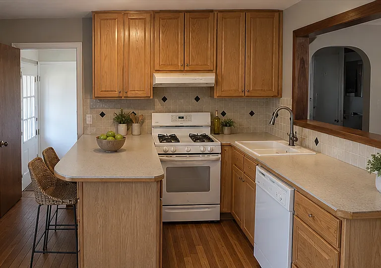 AI generated virtual staging