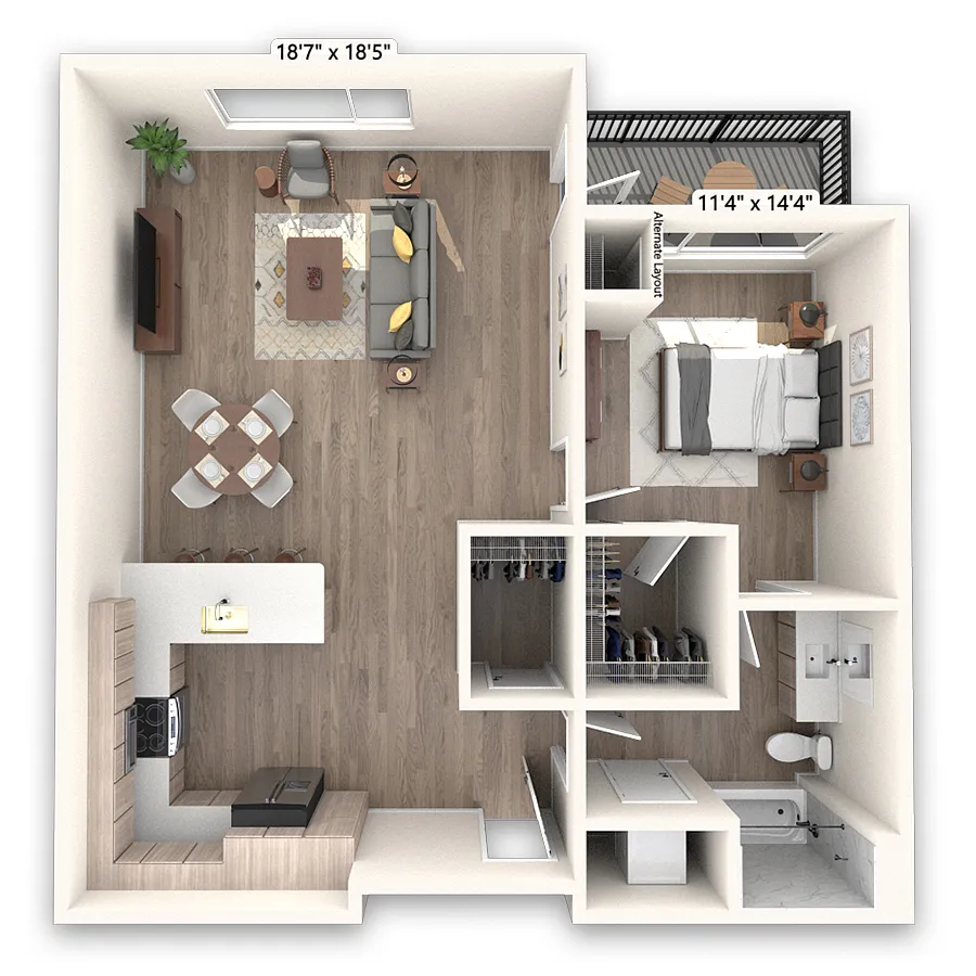 Floor plan Longs Platinum