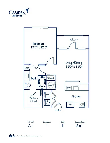 Floor plan A1