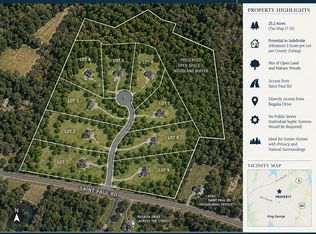 Tax Map 17 21 Saint Paul Rd, King George, VA 22485