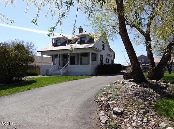 Paved driveway