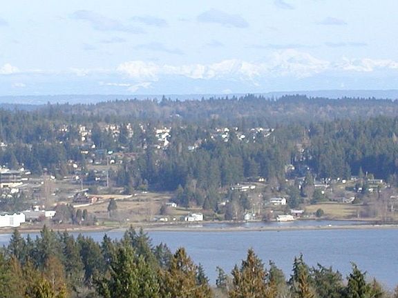 View looking east from upper deck