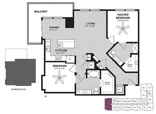 Floor plan McCoy
