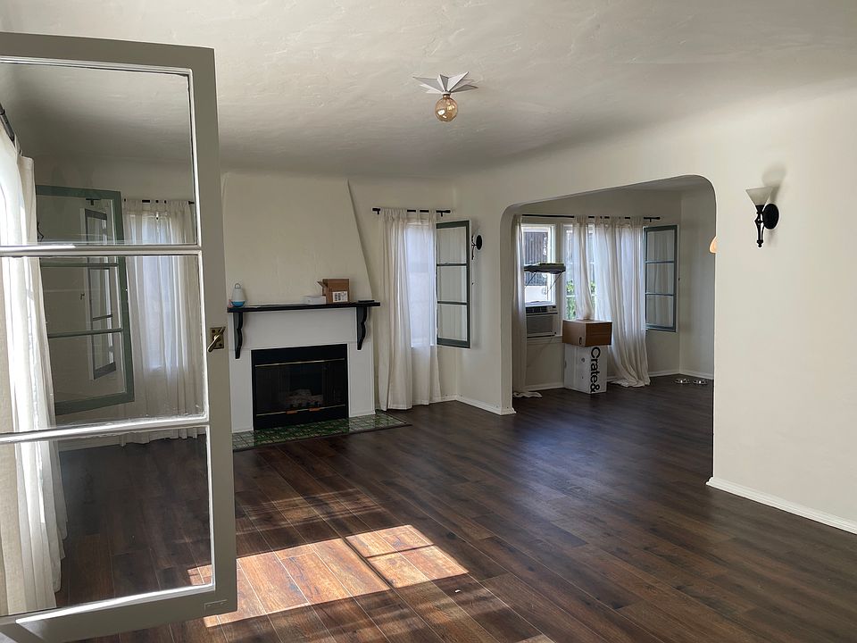 View from front door into living room