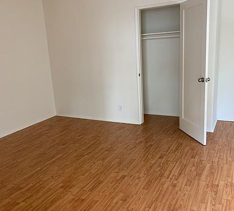 Living room with coat closet
