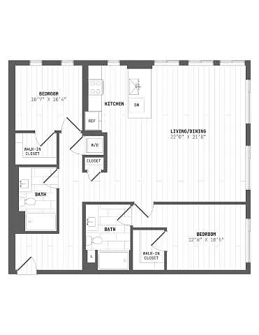 Floor plan B34