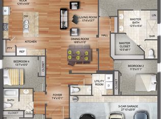 2175 Plan, Woodland Oaks Phase 3, Harlingen, TX 78552