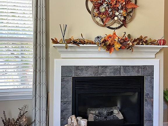 fireplace with gas logs