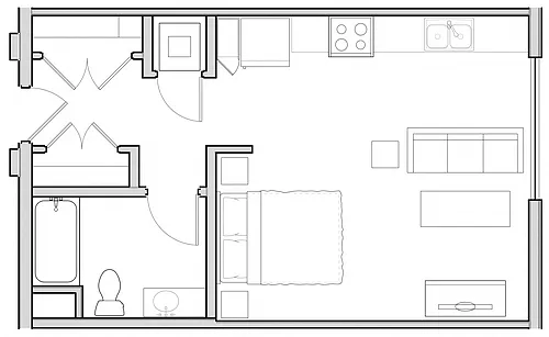 Floor plan S1B