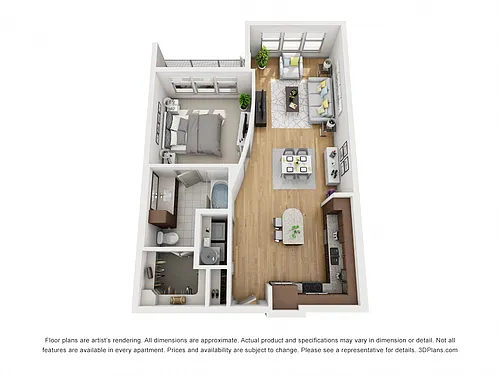 Floor plan A3 Dogwood