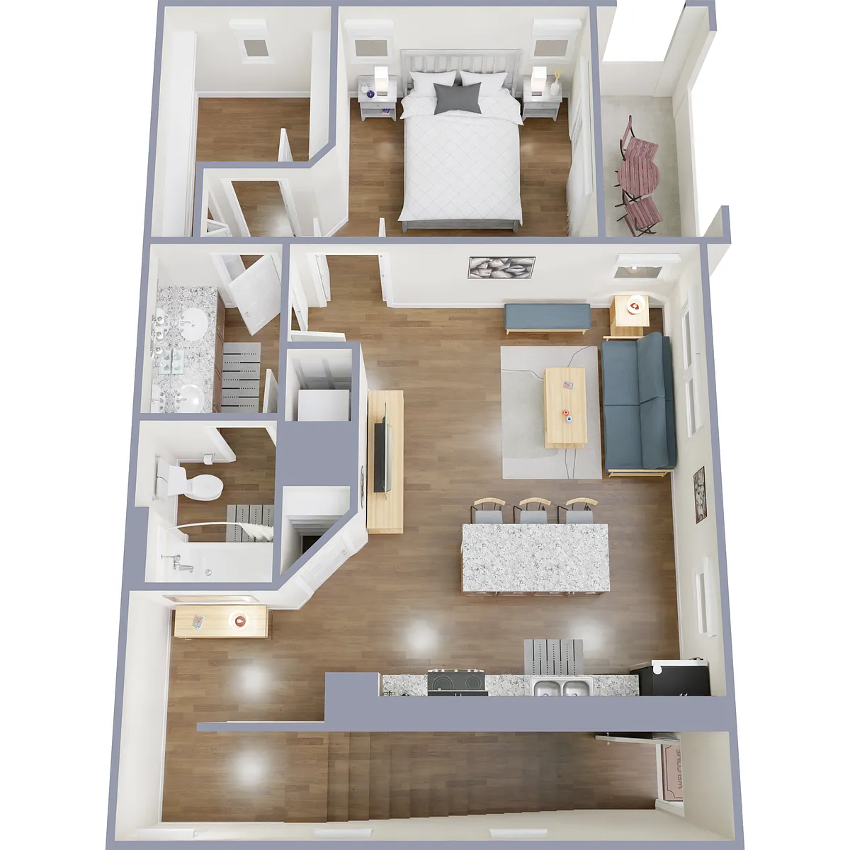 Floor plan Carriage