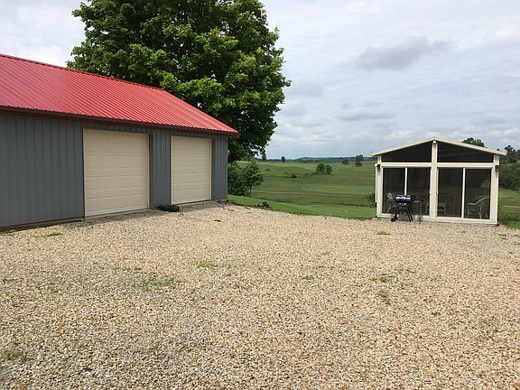 rear parking and garage