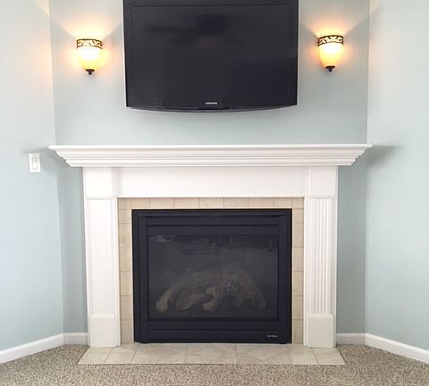 Gas fire place