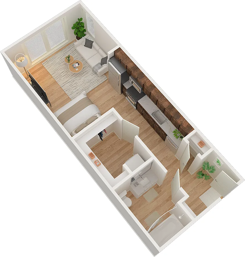 Floor plan Studio