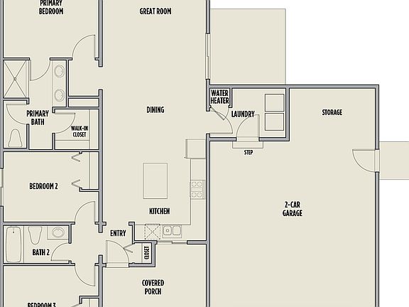Ponderosa floorplan