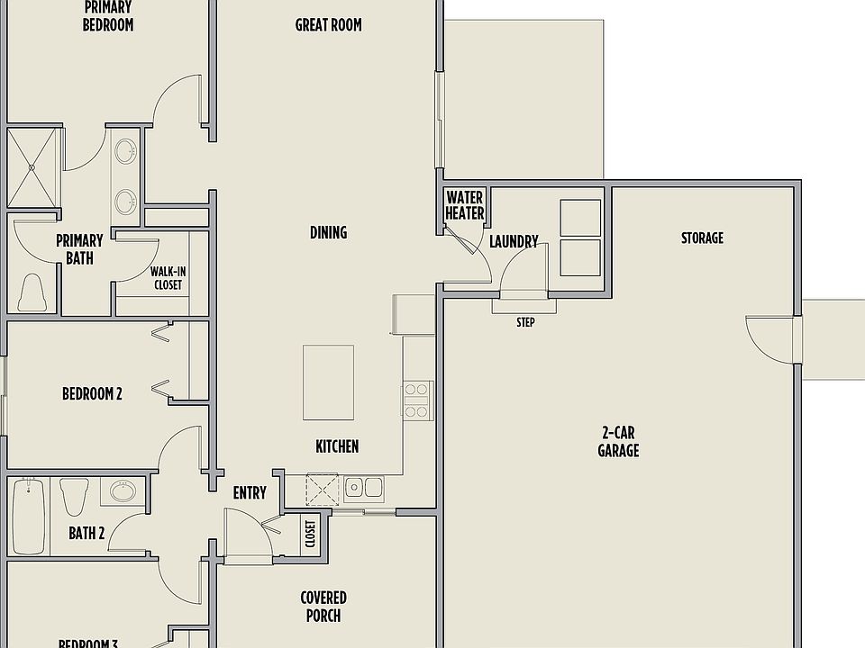 Ponderosa floorplan
