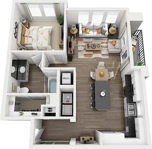 Floor plan A4