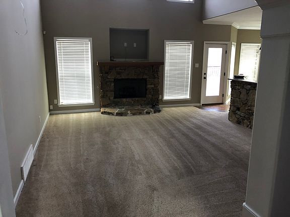 Living-room with Fireplace