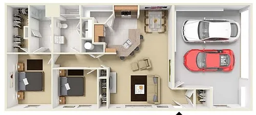 Floor plan Gettysburg