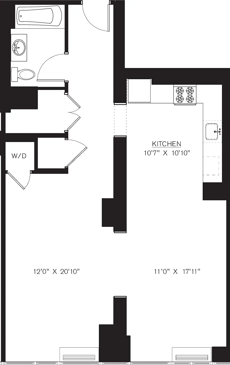 Floor plan 5J Loft