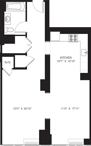Floor plan 5J Loft