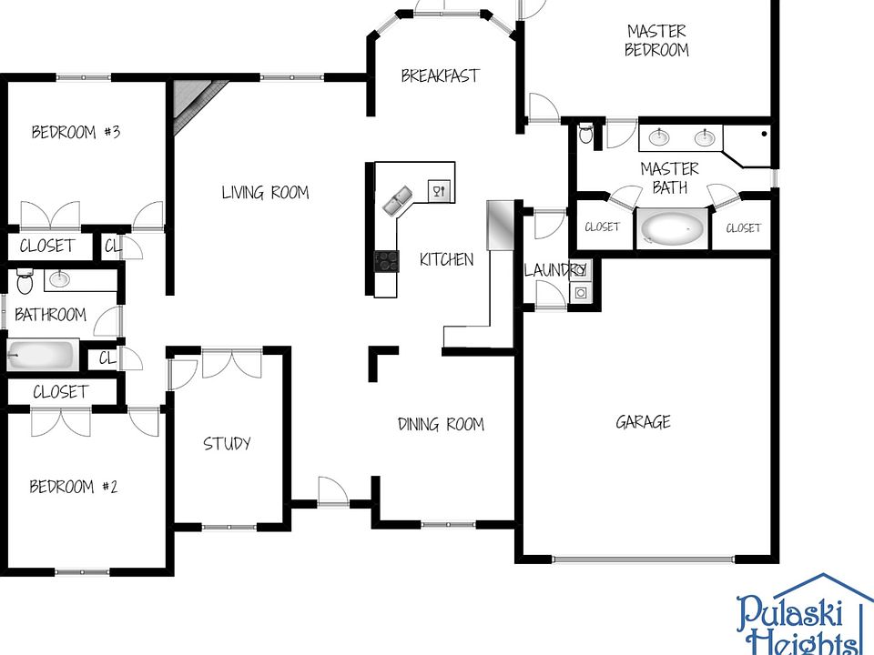Floorplan (Not to scale)