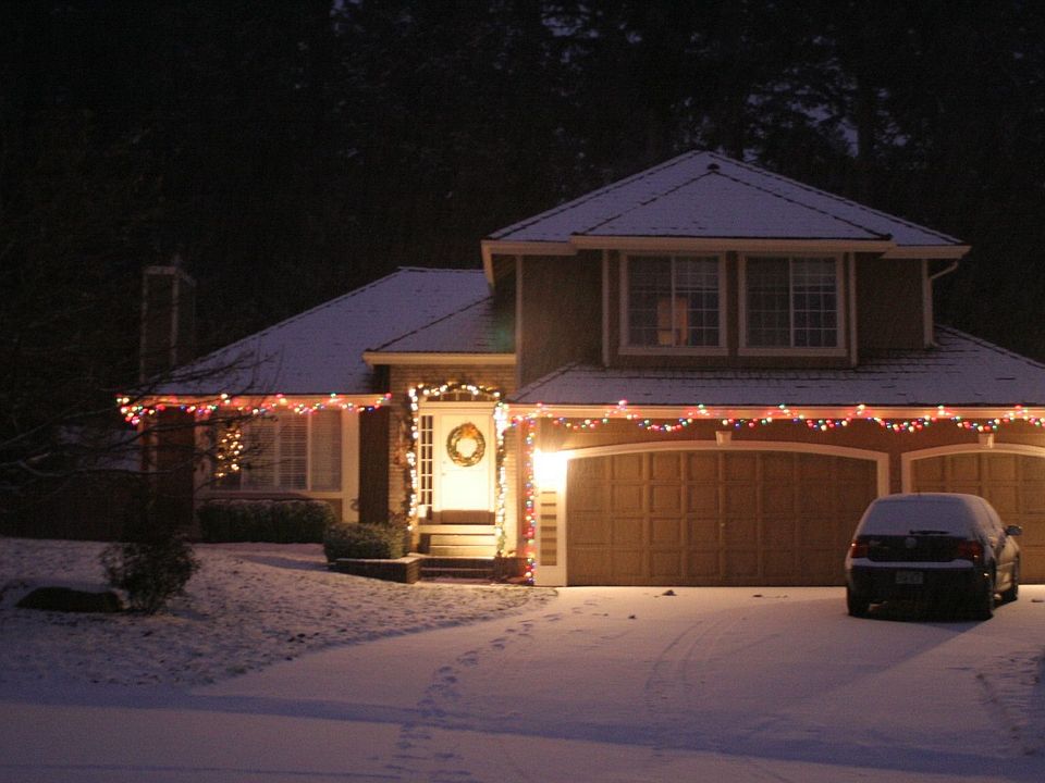 Home in winter.