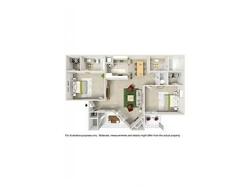 Floor plan Tijeras