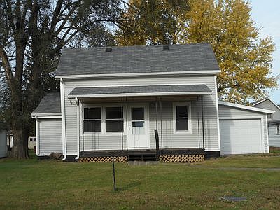 Front of house. 