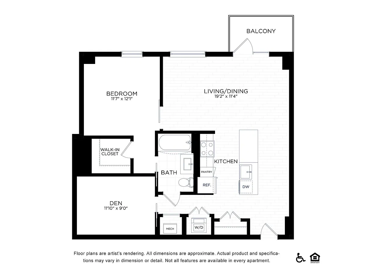 Floor plan A20D
