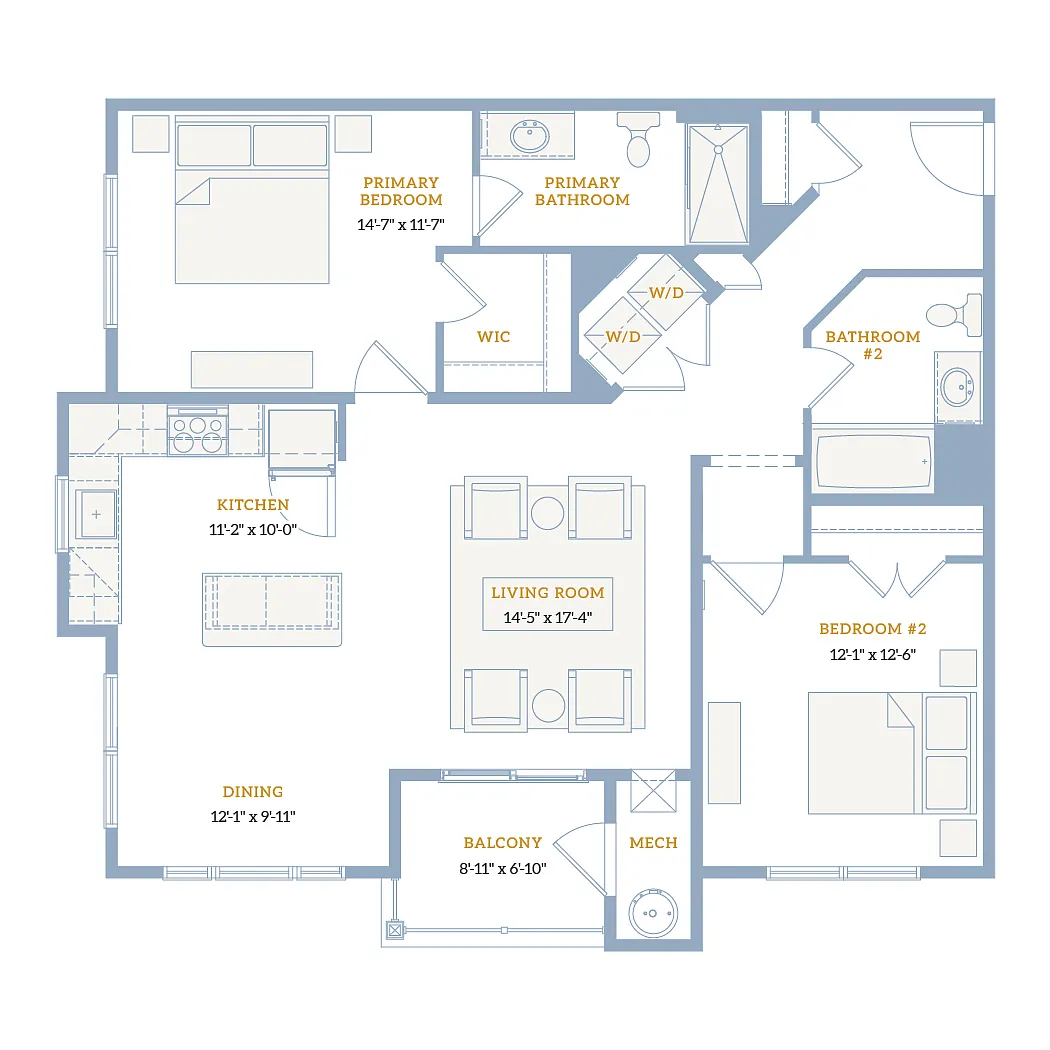 Floor plan B2D