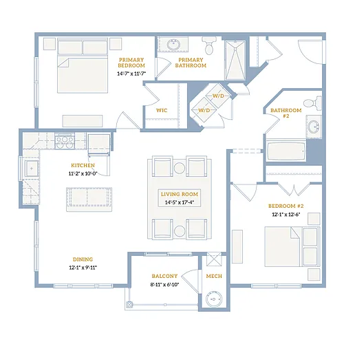 Floor plan B2D