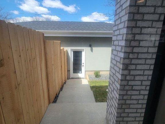 Once around the back - you enter to the back foyer with a separate locked door and entry.