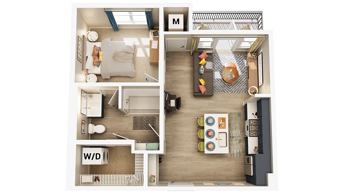 Floor plan A1