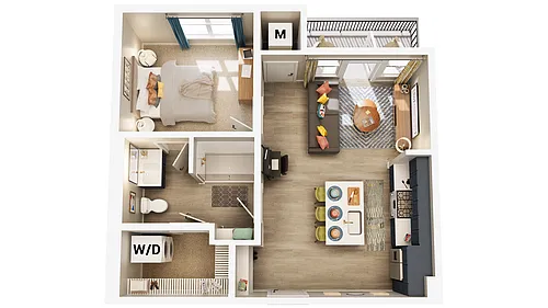 Floor plan A1
