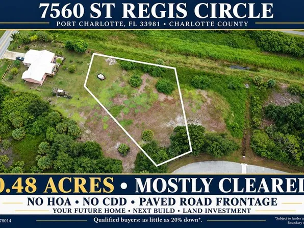 7560 ST REGIS CIRCLE LOT 33, PORT CHARLOTTE, FL 33981