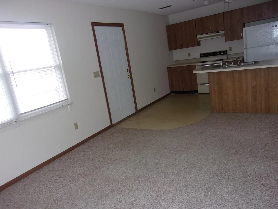 livingroom, front door, kitchen