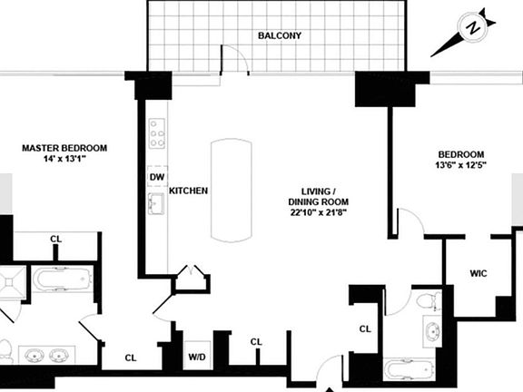 2nd image of 325 5th Ave APT 26D
