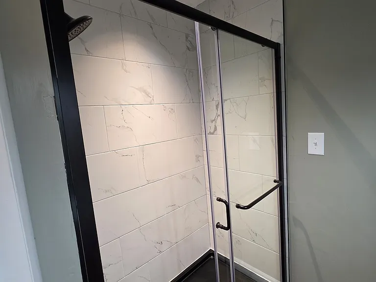 Bathroom 2 (walk in shower view)