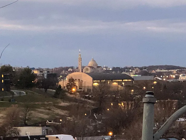 view from balcony