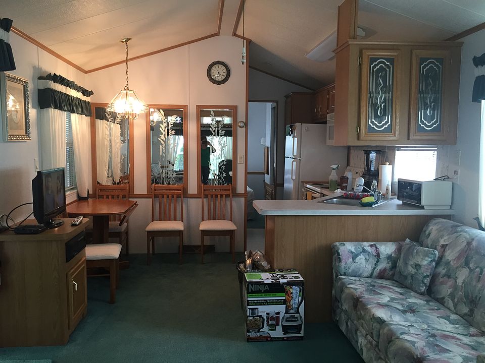 Dining and kitchen area