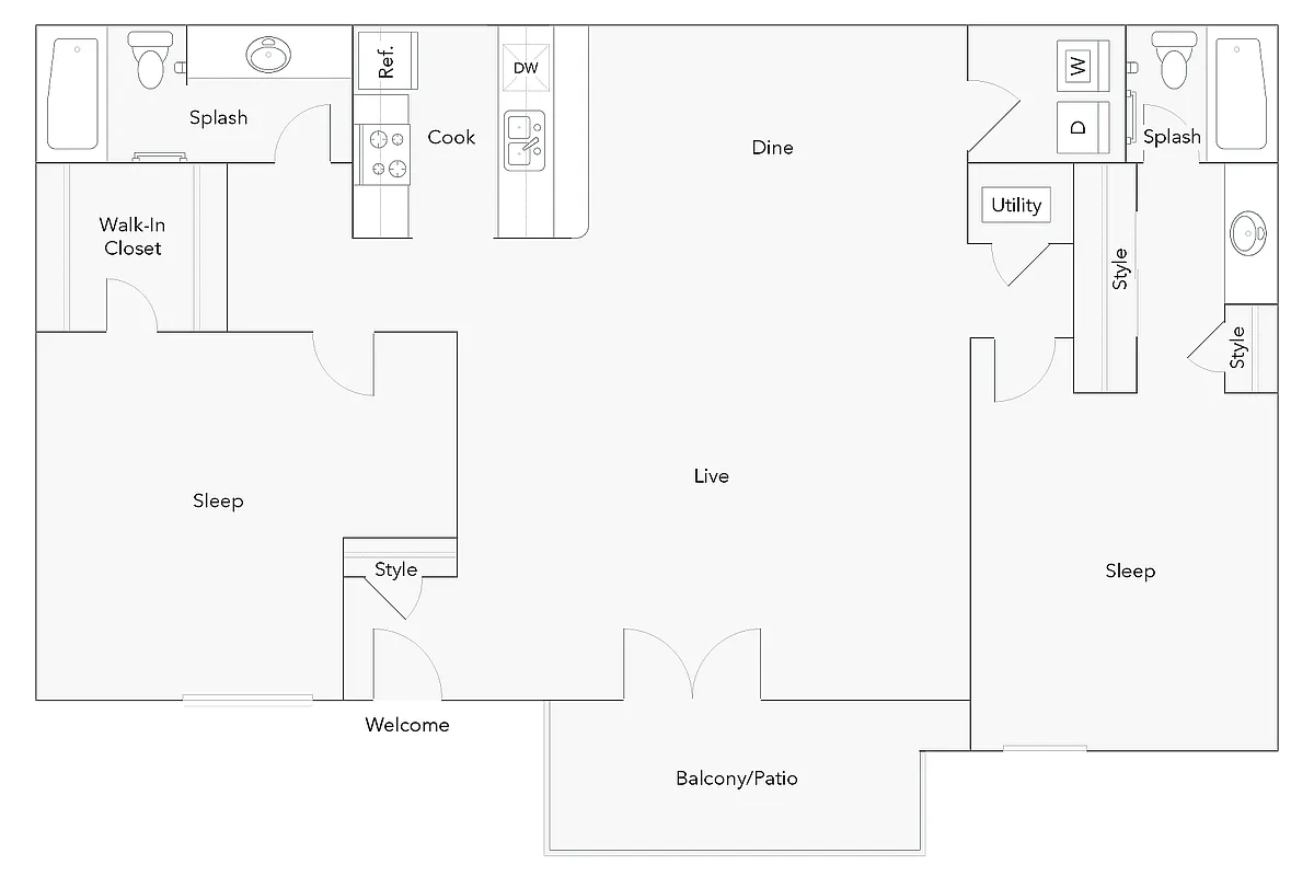 Floor plan Chelsea