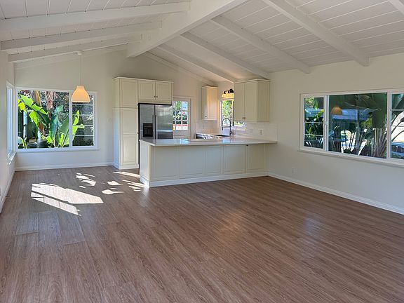 Living room toward kitchen