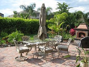 Beautiful large patio for entertaining!